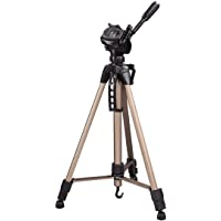 Hama Star 61 - Trípode ligero (con cabezal de 3 vías- altura 60-153 cm- peso 1220 g- trípode fotográfico con bolsa de…